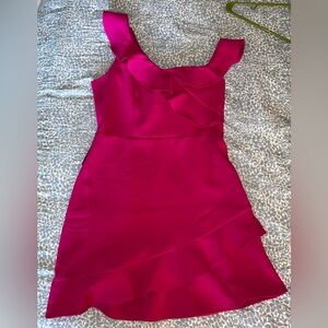 Express Hotpink dress. Size medium